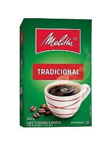 Café Torrado e Moído Tradicional Pacote 500 g - Melitta