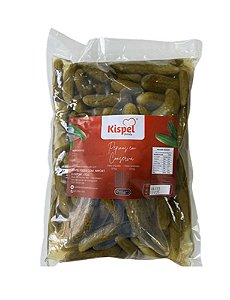 Pepino Médio Cornichon Pacote 2,6 kg - Kispell Foods