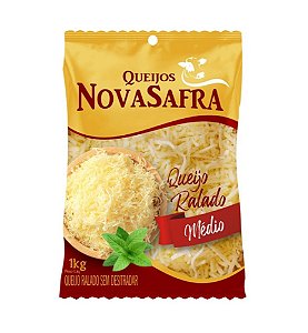 Queijo Parmesão Ralado Médio 3mm Pacote 1 kg - Nova Safra