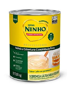 Recheio e Cobertura Sabor Leite Ninho Lata 2,61 kg - Nestlé