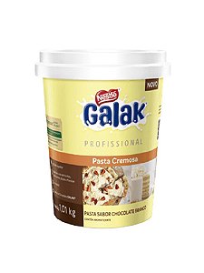 Recheio e Cobertura em Pasta Cremosa Sabor Galak Balde 1,01 kg - Nestlé