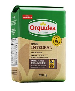 Farinha de Trigo Integral Fardo 10 kg - Orquídea
