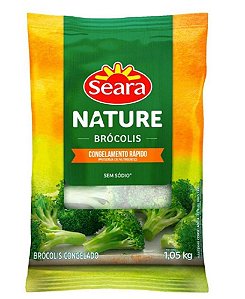 Brócolis Congelado Pacote 1,05 kg - Seara Nature