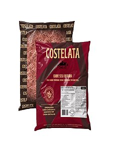 Carne Seca Bovina Desfiada Cozida e Congelada Pacote 1 kg - Costelata
