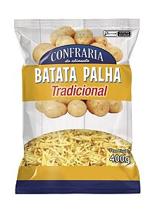 Batata Palha Pacote 400 g - Confraria do Alimento