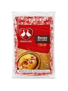 Bacon Cubo (Barriga) Congelado Pacote 1 kg - Perdigão