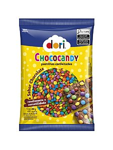 Confeito Chocolate ao Leite Chococandy Pacote 450 g - Dori