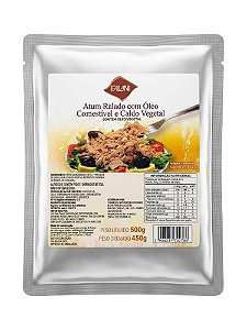 Atum Ralado em Óleo Pacote 500 g - Falani