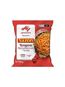 Sazon Tempero Páprica Defumada e Tomate - Pacote 500 g - Ajinomoto
