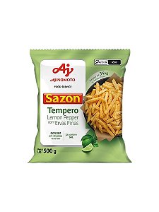 Sazon Tempero Lemon Pepper com Evas Finas - Pacote 500 g - Ajinomoto