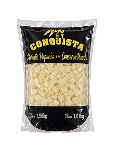 Palmito Pupunha Picado em Conserva Pacote 1,01 kg - Conquista