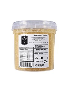 Alho Puro Pasta Balde 2 kg - Safra Real