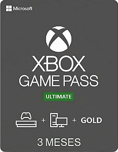 Xbox Game Pass Ultimate 3 Meses Brasil