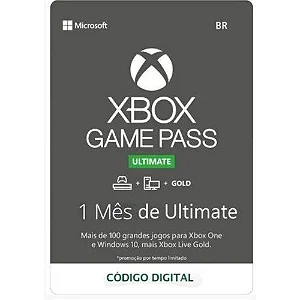 Xbox Game Pass Ultimate 1 Mês Novos Assinantes