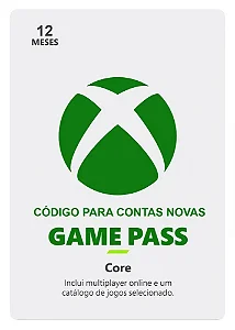 Game Pass Core 12 Meses Novos Usuários