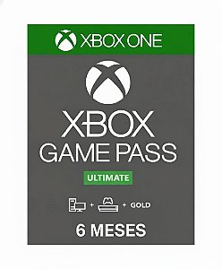 Xbox Game Pass Ultimate 6 Meses Código Brasil