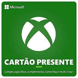 Microsoft Xbox Gift Card Saldo R$200 Reais