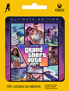 GTA 6 Grand Theft Auto VI Ultimate Edition Xbox Series X|S - Pré Venda