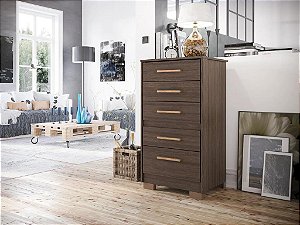 Cômoda - 5G  - Primacy - Capuccino Wood
