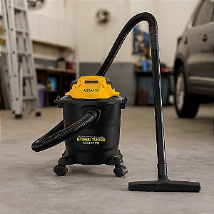 Aspirador de pó - Pó e Água - 1400w - 11l  - Agratto - Preto/Amarelo (220v )