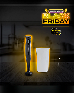 Mixer - C/Copo - 200w - MX - Agratto - Preto (127v)