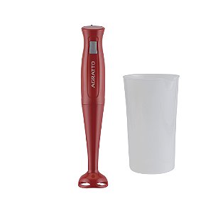 Mixer  - C/Copo - 200w - MXV  - Agratto - Vermelho (127v)