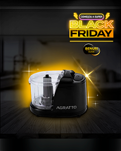 Miniprocessador - 100w - 350ml- Agratto - Preto (127v)
