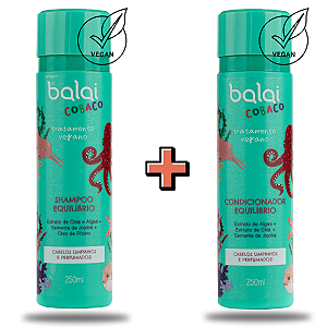 Kit Equilíbrio Shampoo + Condicionador Balai-cobaco Kids