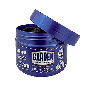 Gel Super Fixação Black - Garden For Men (300g)