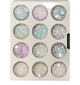 Glitter Flocado Branquinho Furtacor 12 peças
