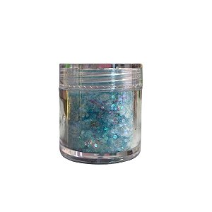 Potinho de Glitter Azul Claro