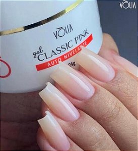Vólia Gel Classic Pink Pote 24g
