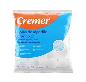 Cremer Bolas de algodão 95g