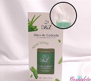 D&Z Óleo Cutícula  Aloe vera 20ml