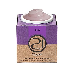 Nails 21 Gel Ecoline Strong Pink 34g