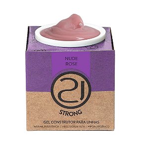 Nails 21 Gel Ecoline Strong Nude rosê 34g