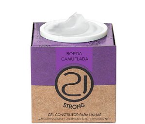 Nails 21 Gel Strong Borda Camuflada 34g