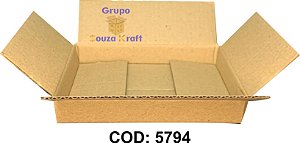 Caixa de Papelão Maleta Normal 15x10x2cm - Pacote com 150