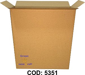Caixa de Papelão Maleta Normal 26x9x30cm - Pacote com 100