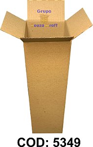 Caixa de Papelão Maleta Normal 9x9x30cm - Pacote com 100