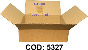 Caixa de Papelão Maleta Normal 17x14x5cm - Pacote com 100