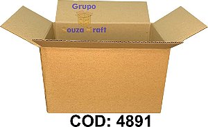 Caixa de Papelão Maleta Normal 19x12x12cm - Pacote com 100