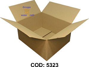 Caixa de Papelão Maleta Normal 30x25x15cm - Pacote com 50