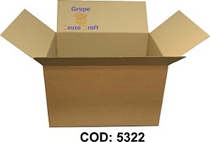 Caixa de Papelão Maleta Normal 40x30x25cm - Pacote com 20