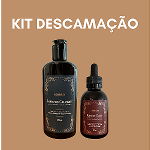 Kit Descamação - Blend de óleos + Shampoo Calmante