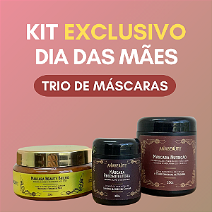 Kit Exclusivo Dia das Mães - Trio de Máscaras