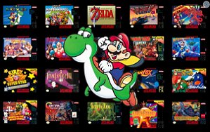 Fita / Cartuchos para Super Nintendo - PARTE 1