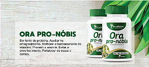 Ora Pro-Nóbis, 500 Mg, 100 Cápsulas, Repor Nutrientes.