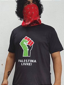 Camiseta Palestina Livre