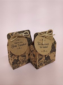 100 Caixinhas para bem casado, bem vivido ou brownie - Estampa Floral